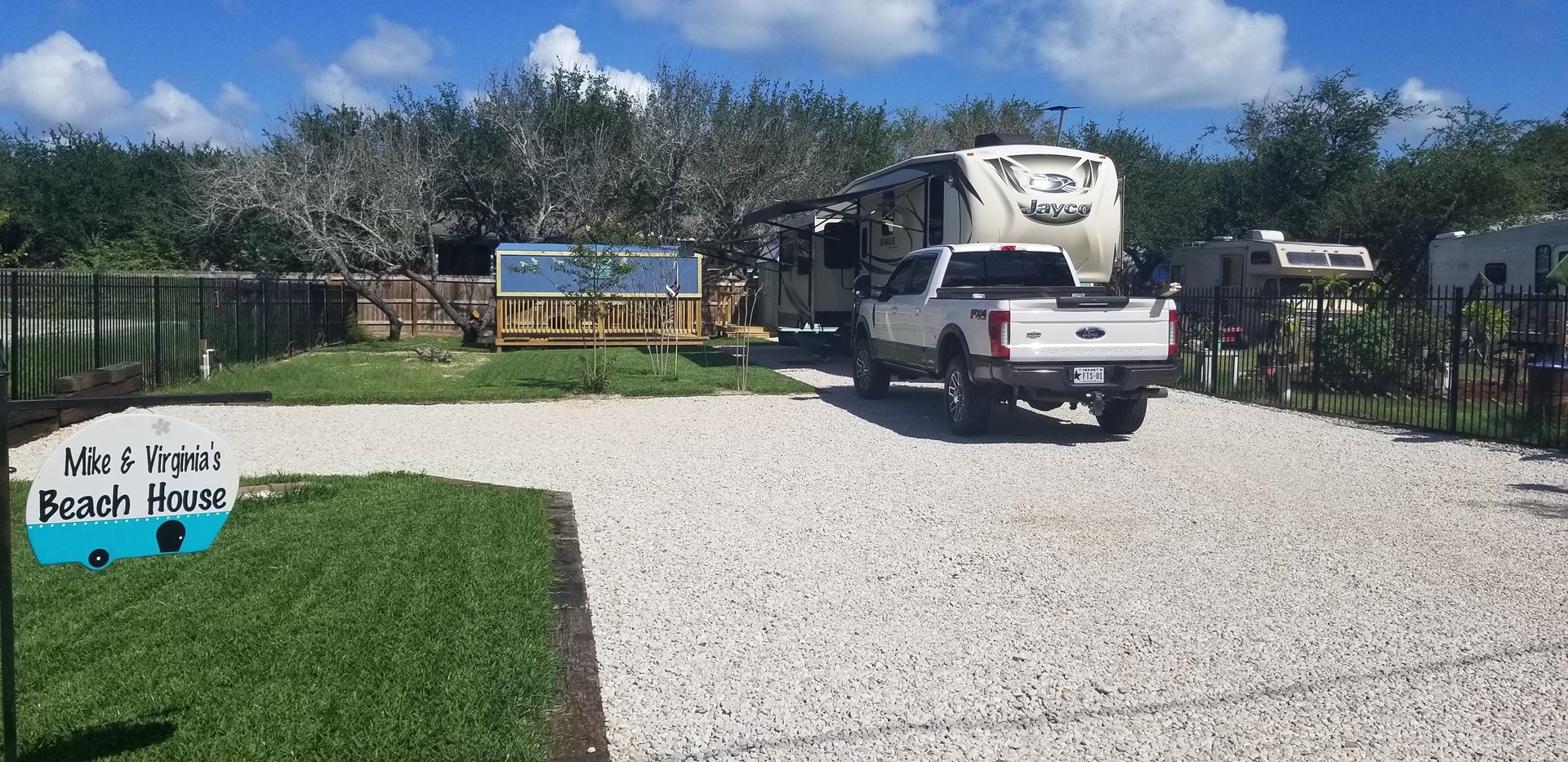 RV Site for Rent Rockport, Texas