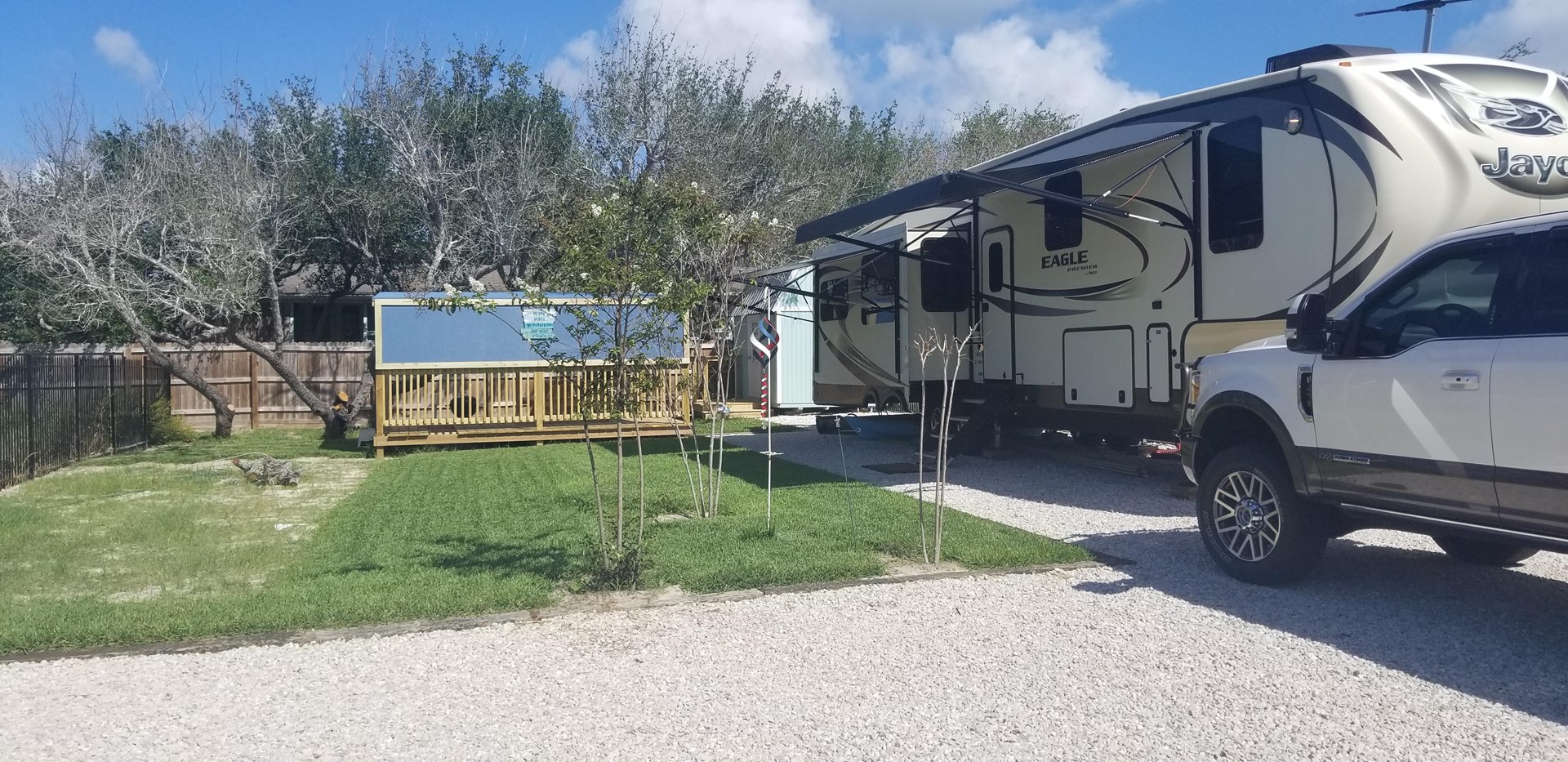 RV Site for Rent Rockport, Texas