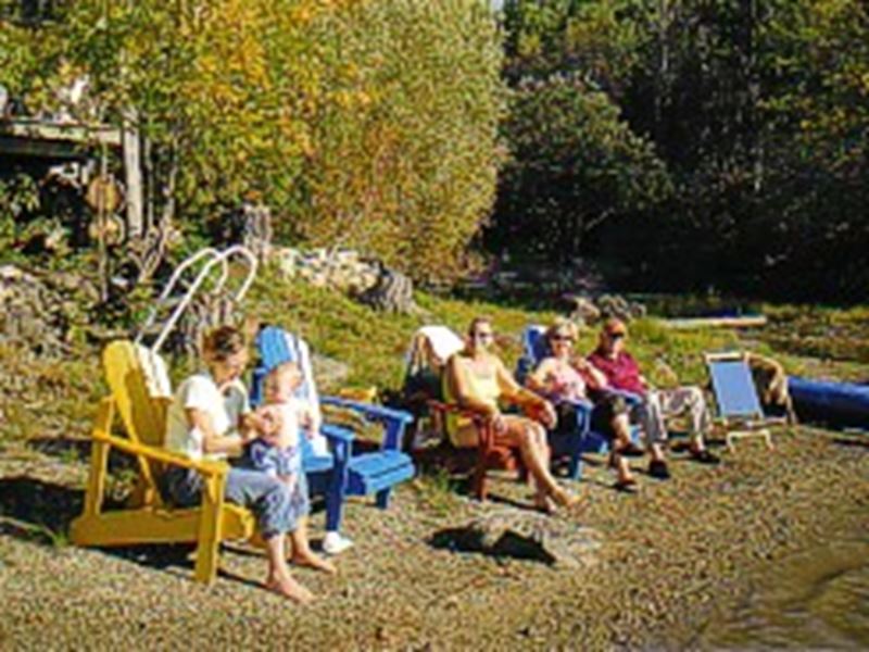 Island Lake Camp Field, North Bay and Lake Nipissing, Ontario