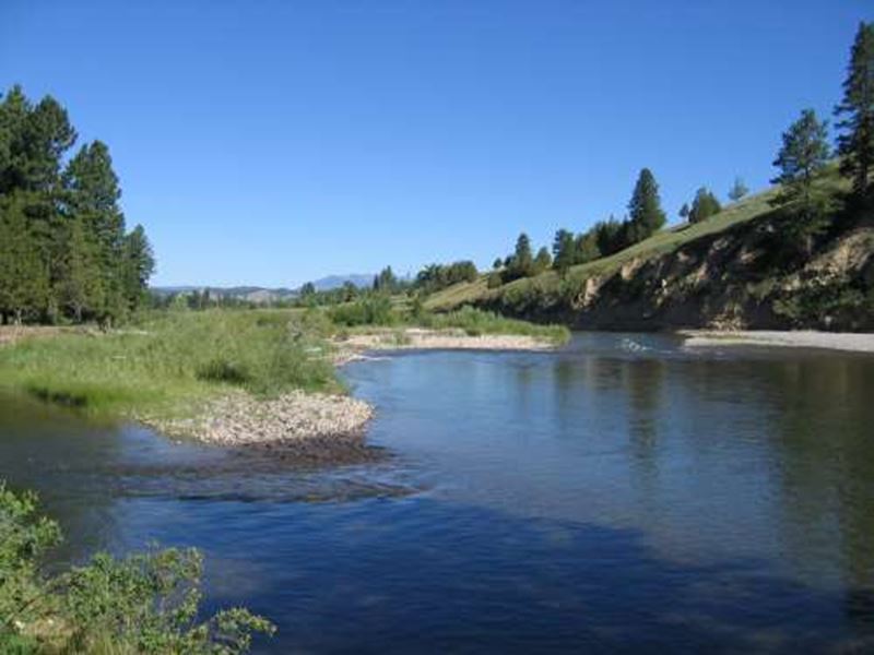 River Junction Fishing Access Site Ovando, Montana