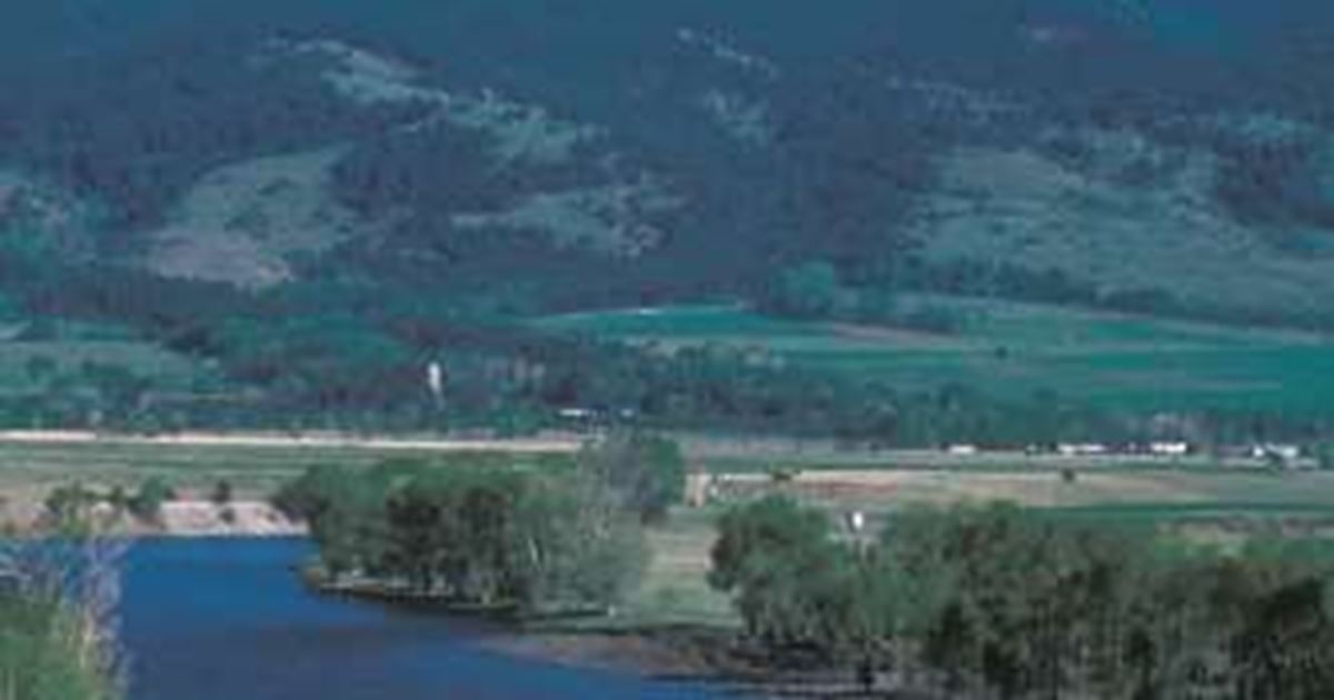 Otter Creek Fishing Access Site Big Timber, Montana