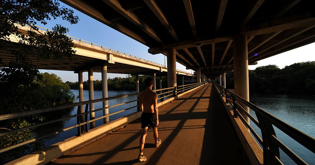 Johnson Creek Trail Tunnel Mopac Bridge Austin, Texas Nelo's Cycles