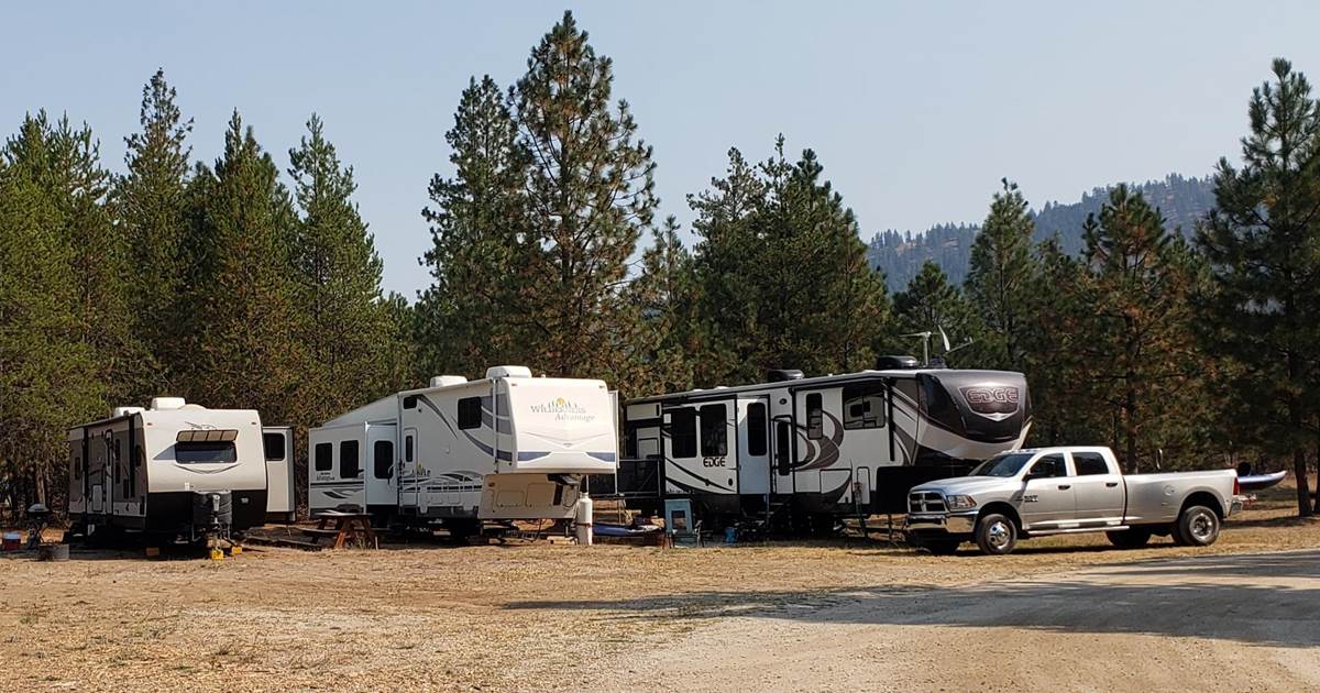 RV Spot Loon Lake, Washington