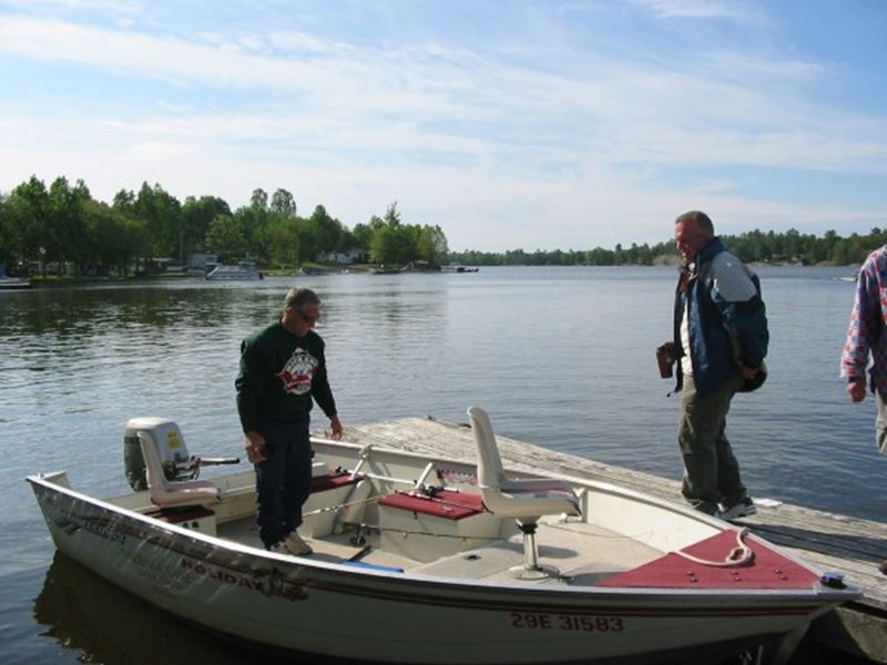 Panorama Camp Lavigne, North Bay and Lake Nipissing, Ontario