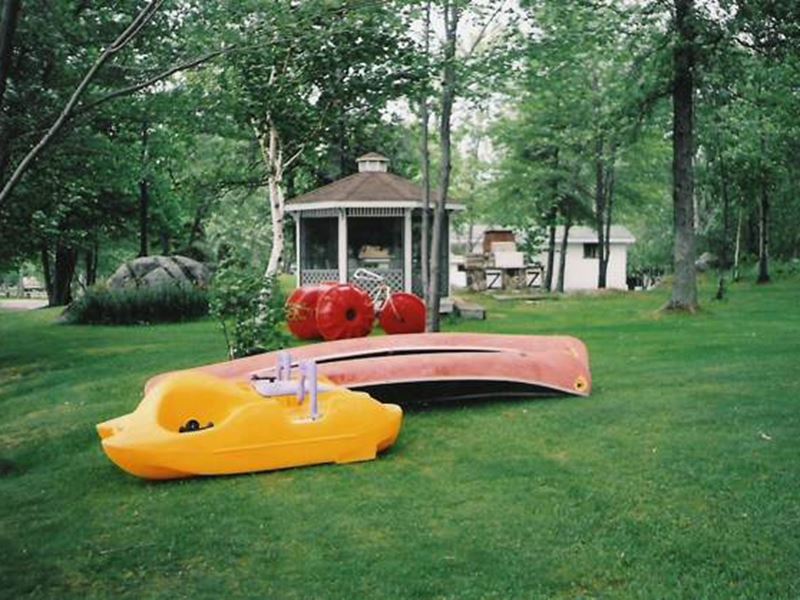 Panorama Camp Lavigne, North Bay and Lake Nipissing, Ontario