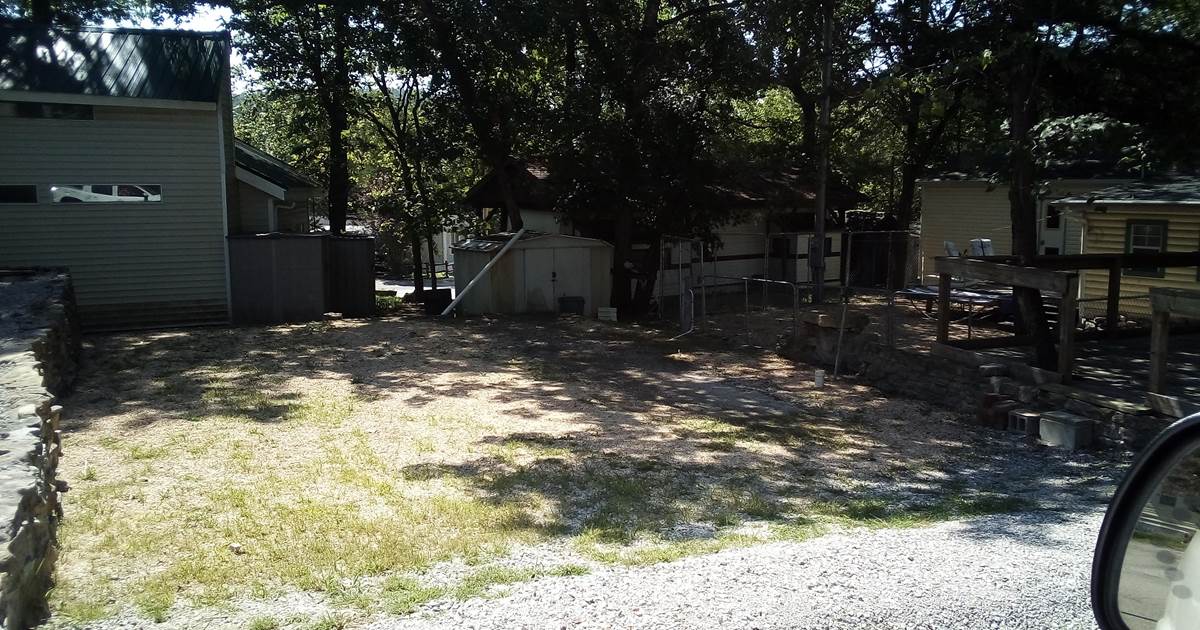 Nice RV spot by beautiful lake Hollister, Missouri