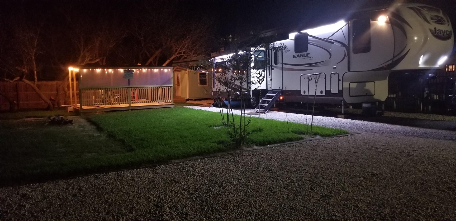 RV Site for Rent Rockport, Texas