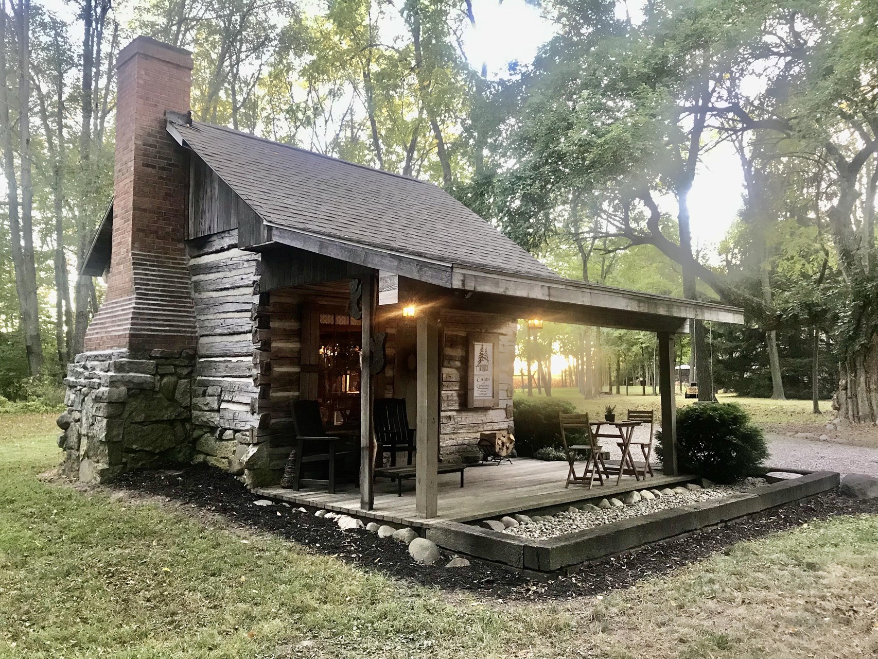 Log Cabin Experience RV Site West Alexandria, Ohio