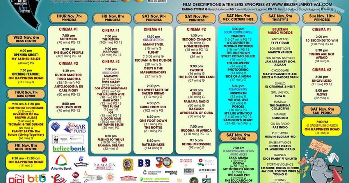 Belize Film Festival - Belize City, Belize District