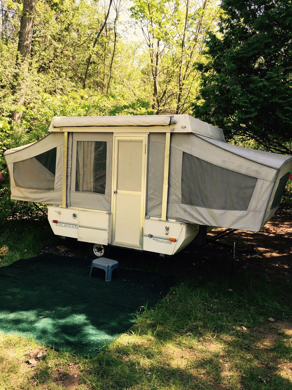 No Truck No problem with this Coleman Tent Trailer No Truck No problem with this Coleman Tent Trailer