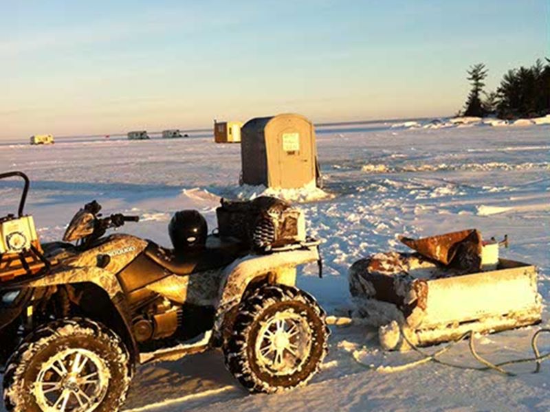 Ice Fishing Package, North Bay and Lake Nipissing, Ontario