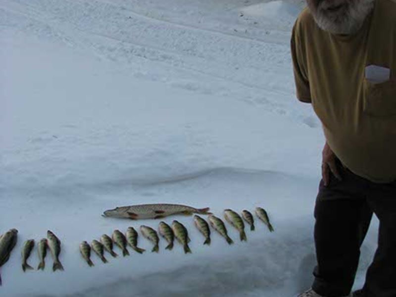 Ice Fishing Package, North Bay and Lake Nipissing, Ontario