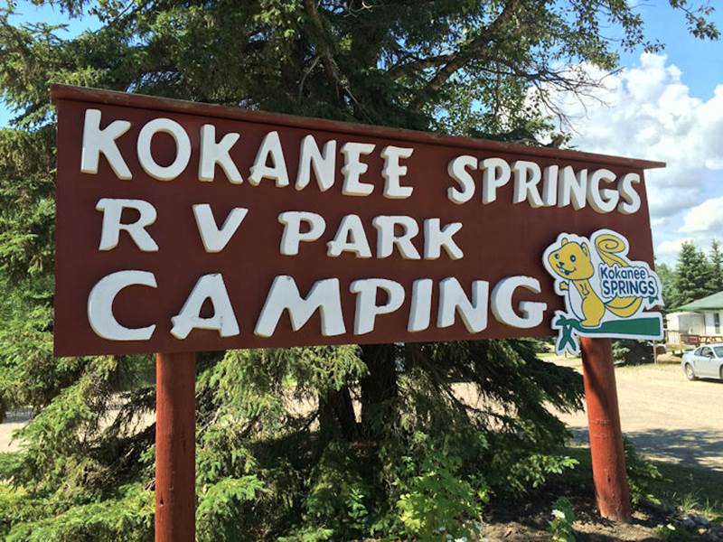Kokanee Springs RV Park Seba Beach, Alberta