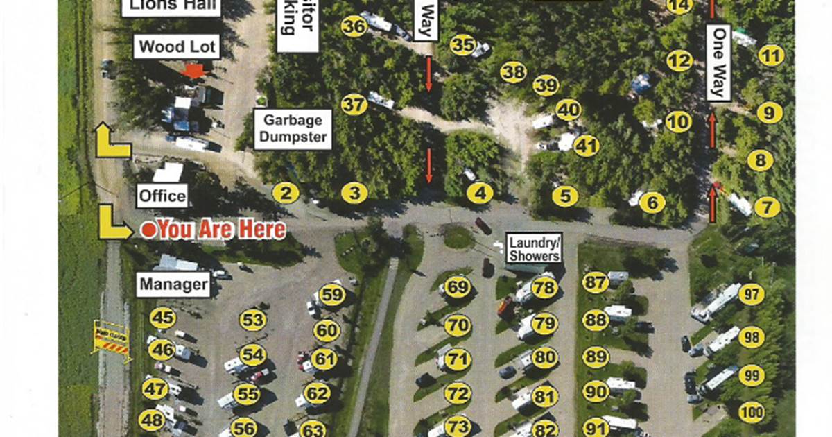 Leduc Lions Campground Rolly View, Alberta