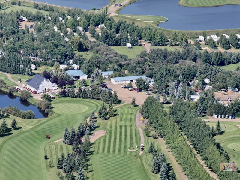 Silver Creek Golf Course Campground New Norway, Alberta