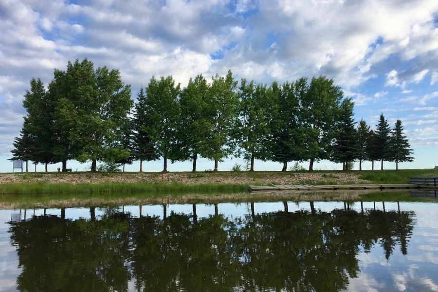 Spruce Point Park Campground Marina Kinuso, Alberta