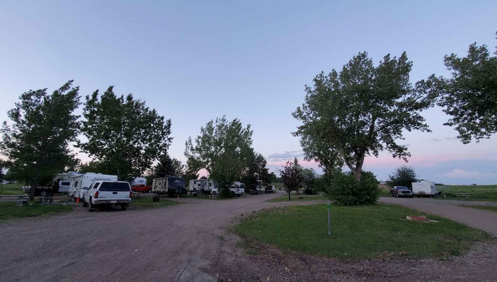 Under 8 Flags Campground Milk River, Alberta