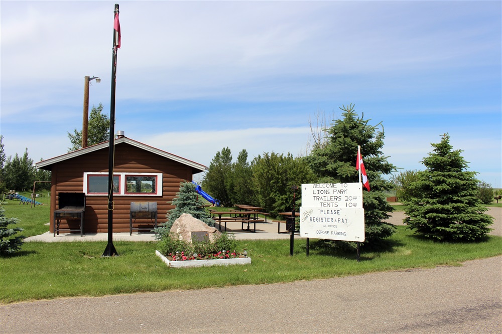 Vauxhall Lions Campground Vauxhall, Alberta