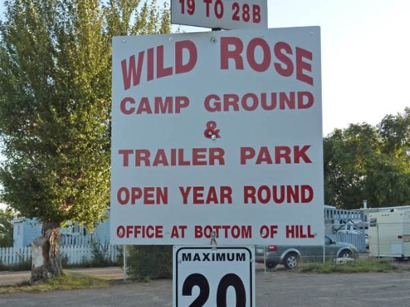 Wild Rose Trailer Park Campground Medicine Hat, Alberta