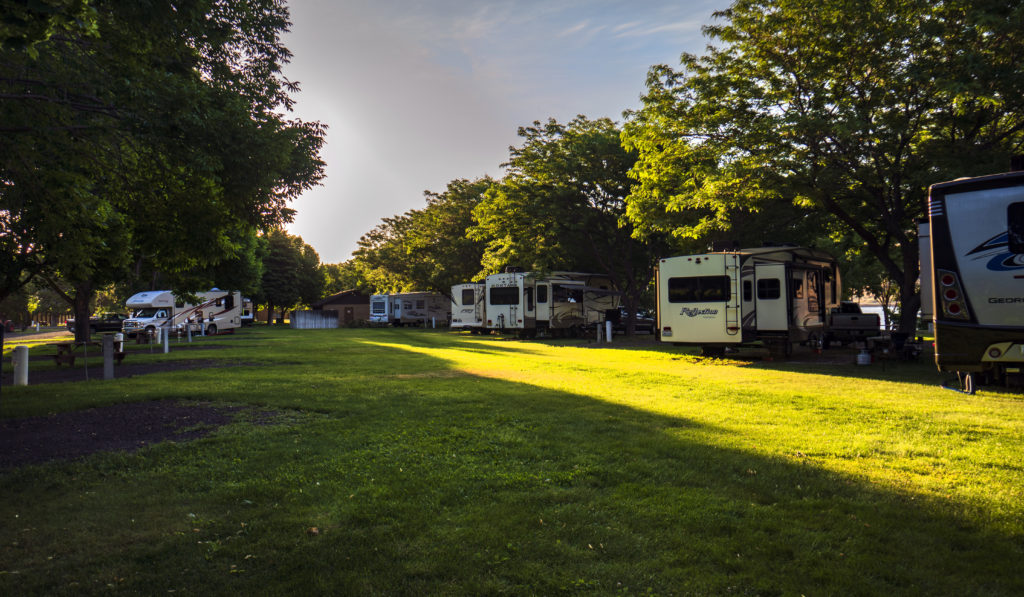 Peach Beach RV Park Goldendale, Washington