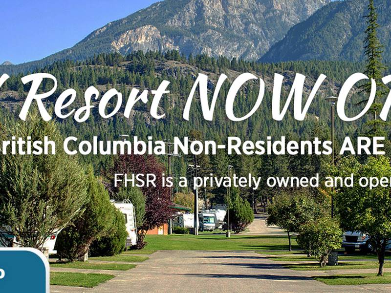 Fairmont Hotsprings RV Resort Fairmont Hot Springs, British Columbia
