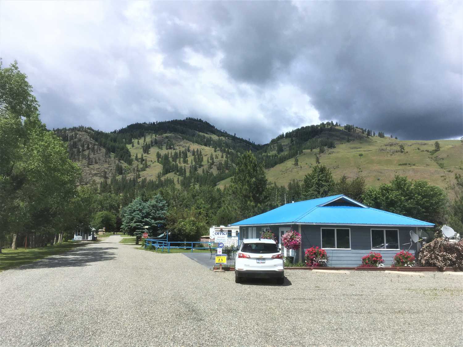 Kettle River RV Park Campground Rock Creek, British Columbia