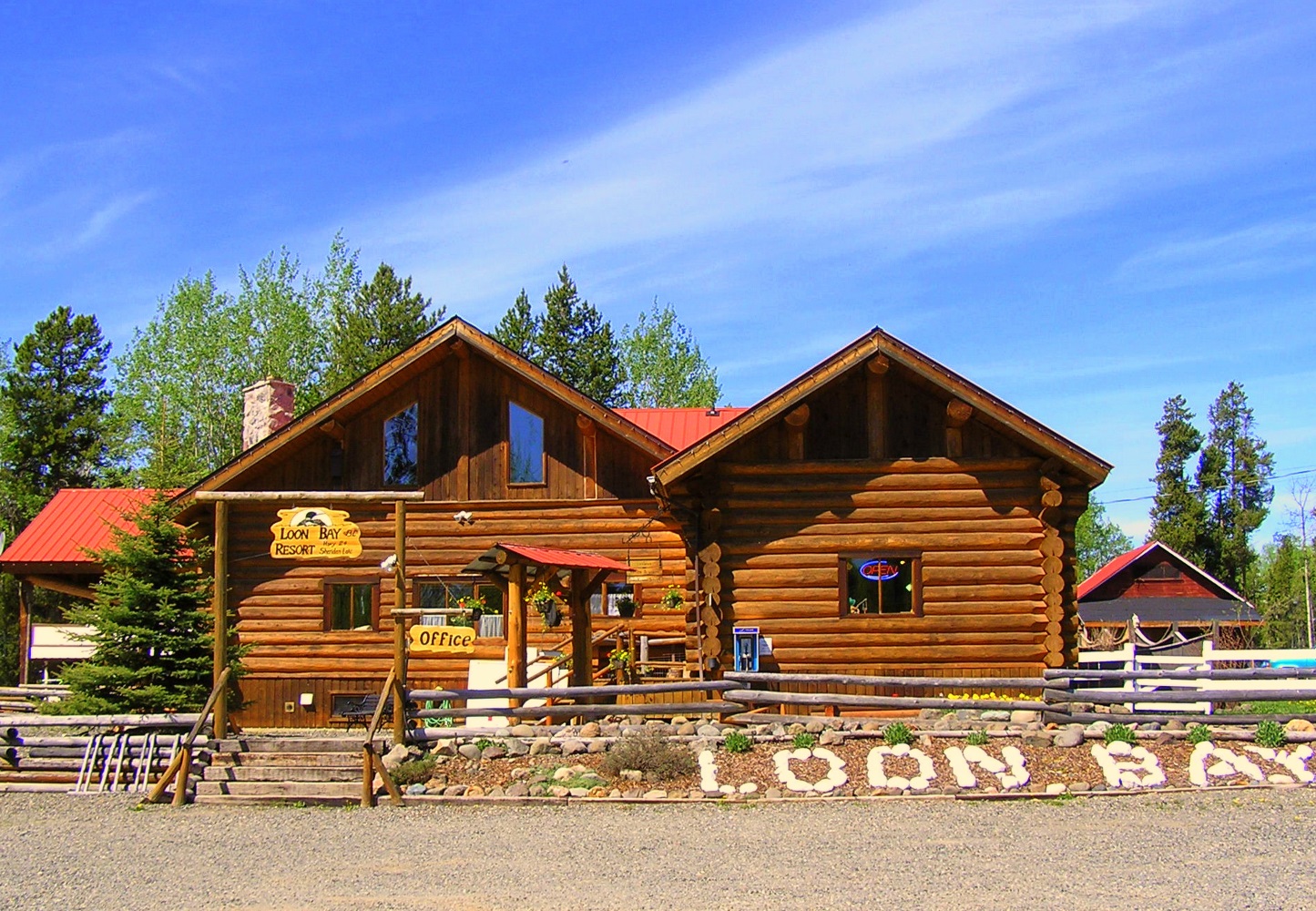 Loon Bay Resort on Sheridan Lake Lone Butte, British Columbia