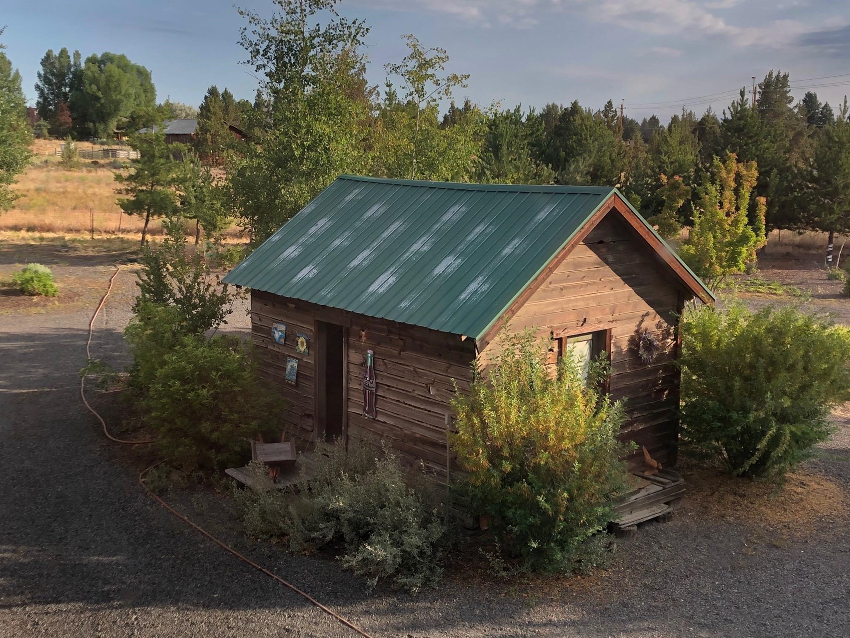 Farm country camping near Bend Bend, Oregon