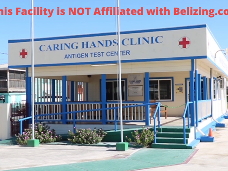 Caring Hands Antigen Test Center San Pedro, Corozal District
