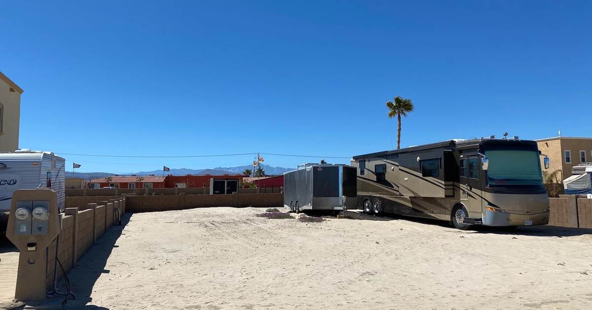 FOR RENT Extra Large RV spot in Northern Baja, Mexico with full