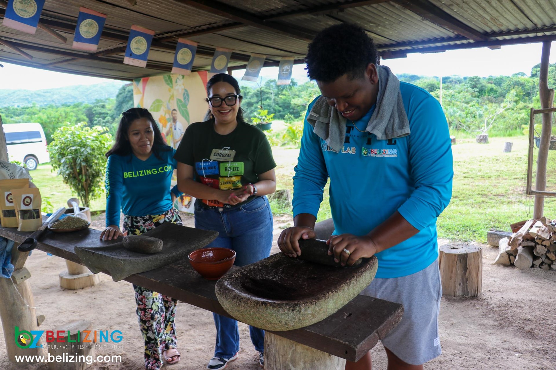 Grinding Coffee Beans at Oxmul Coffee